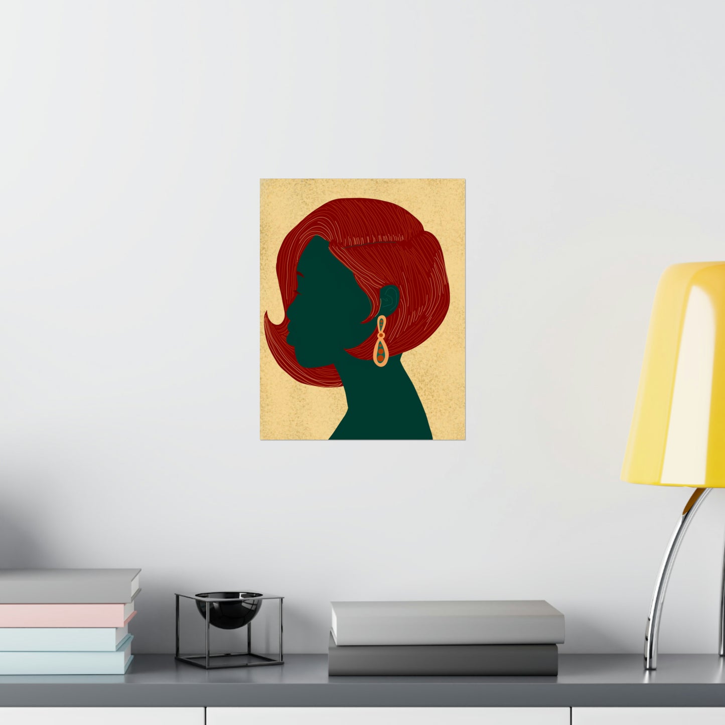 Swoop Bob Art Print (Don't Touch My Hair Collection)